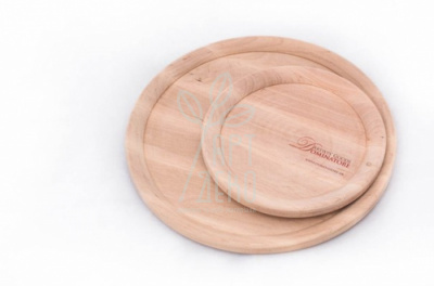 Тарілка дерев'яна для декорування, кругла, Dominatore