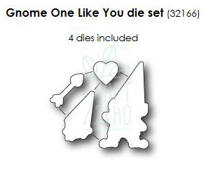 Набір ножів для скрапбукінгу Gnome One Like You craft dies, 4 шт, Memory Box Набір ножів для скрапбукінгу Gnome One Like You craft dies, 4 шт, Memory Box