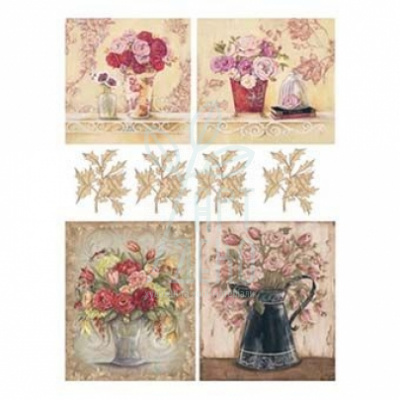 Декупажні карти на рисовому папері Rice Paper Decoupage, А4 (21х29,7 см), №59, Cadence