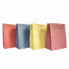 Пакет подарунковий "Одноколірний", 18х23х10 см, Україна