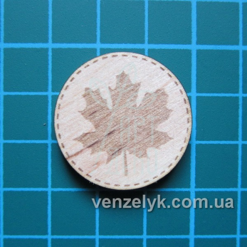 Фігурка дерев'яна "Круглячок 02", Вензелик