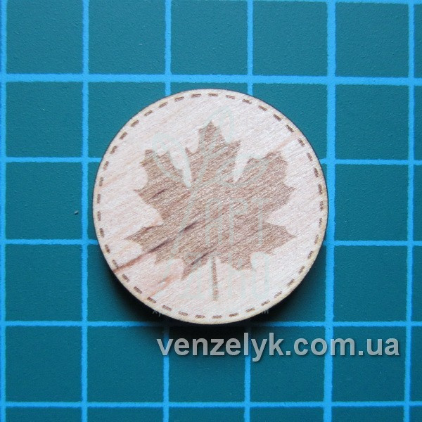 Фігурка дерев'яна "Круглячок 02", Вензелик