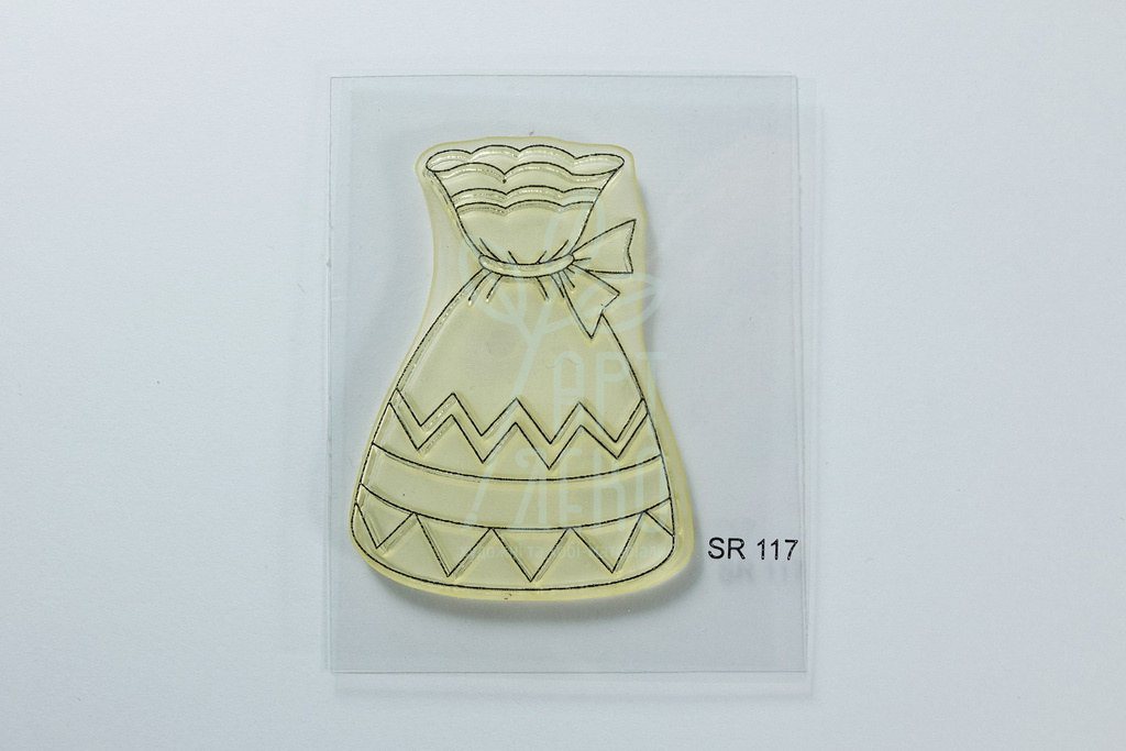 Штамп силіконовий "Мішечок", 3,3х4,5 см, Україна