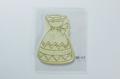 Штамп силіконовий "Мішечок", 3,3х4,5 см, Україна