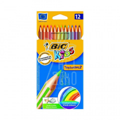Набір олівців кольорових Tropicolors, 12 шт, BIC