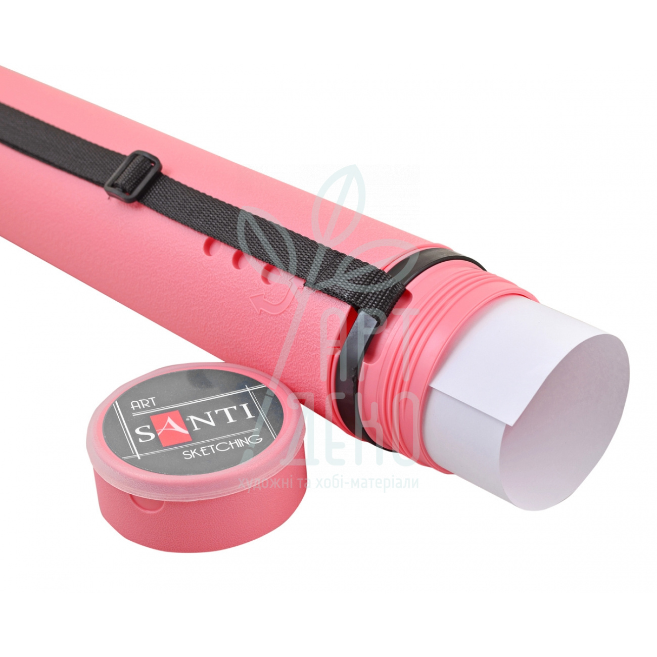 Тубус для паперу, телескопічний, 65-110 см, Ø8,5 см, Santi