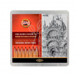 Набір олівців графітних, серія 1500, 8В-10Н, 24 шт, Koh-I-Noor