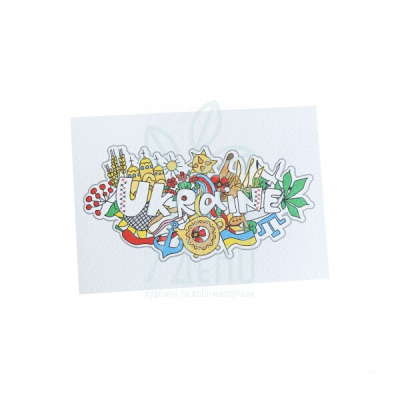 Листівка "Ukraine", 10,5х14,8 см, Україна