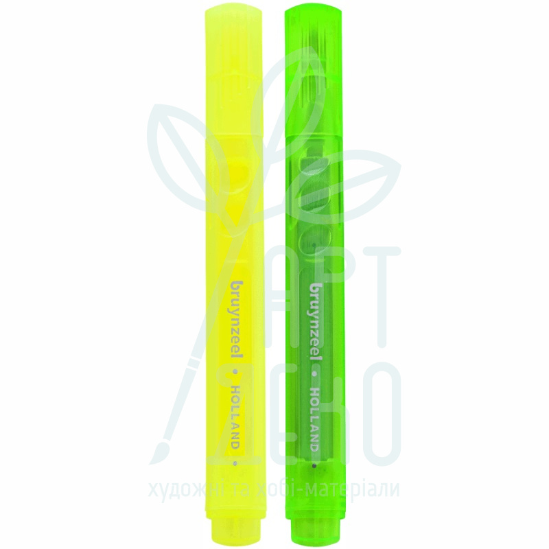 Набір маркерів Highlighter Yellow/Green, 2 кол., Bruynzeel