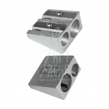 Точилка металева, подвійна, клиноподібна, Milan