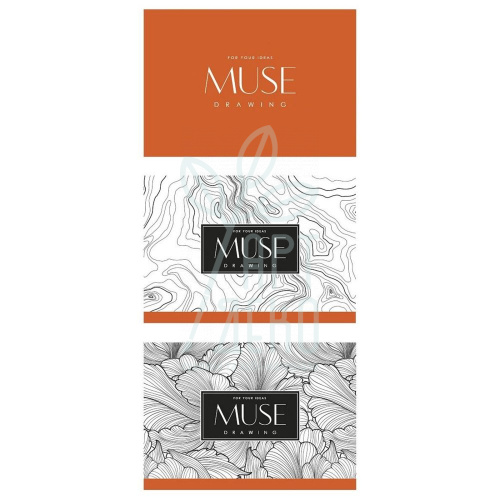 Блок-склейка для малювання MUSE Drawing, А6+ (125х180 мм), 150 г/м2, 20 л., Школярик