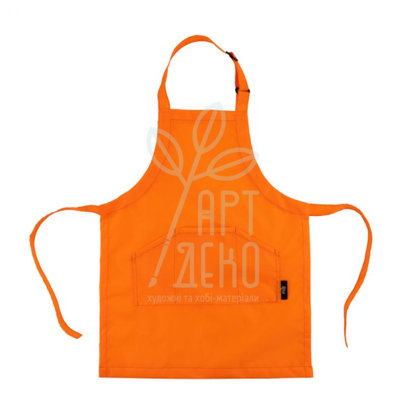 Фартух дитячий, 55х44 см, помаранчевий, ROSA