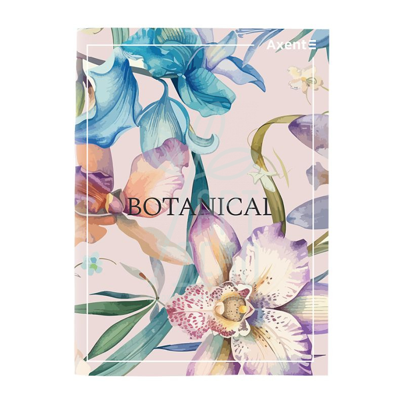 Зошит для записів Botanical, А4 (21х29,7 см), клітинка, 96 л., Axent
