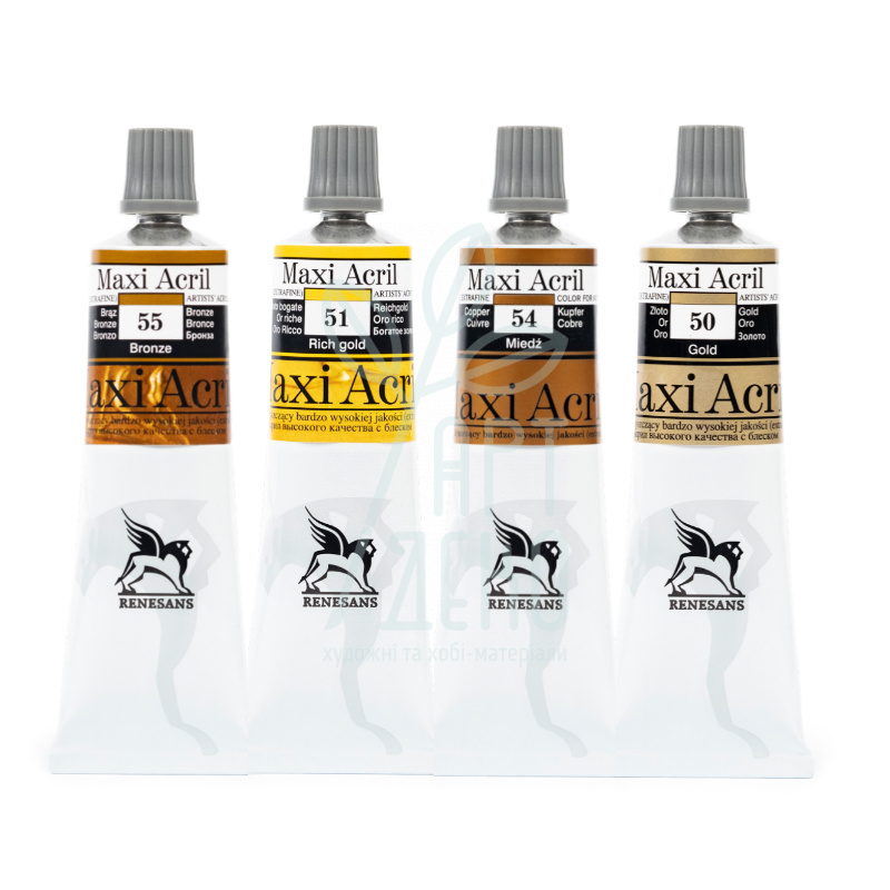 Фарба акрилова Maxi Acril, 60 мл, Renesans