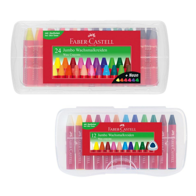 Набір крейди воскової Jumbo Classic, Faber-Castell