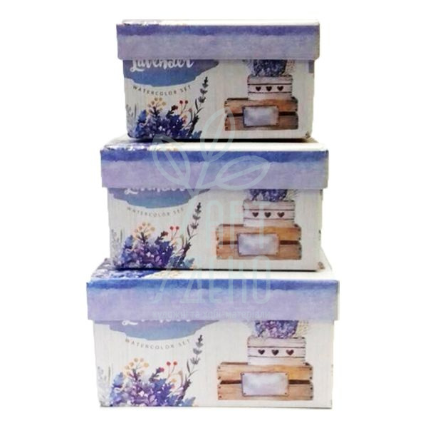 Коробка подарункова "Лаванда", Україна