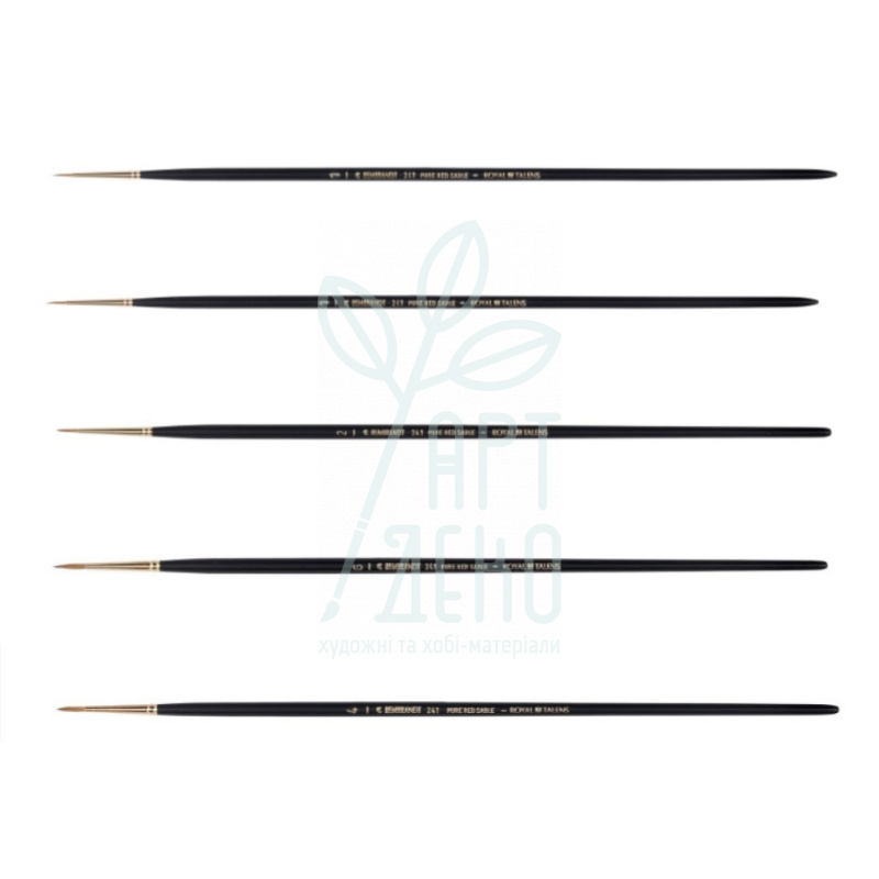 Пензель Колонок круглий Rembrandt 241, д.р., Royal Talens