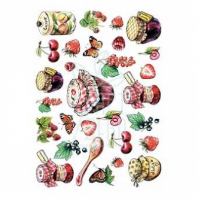 Декупажна карта на рисовому папері Rice Paper Decoupage, А4 (21х29,7 см), №20, Cadence