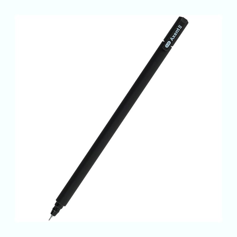 Ручка гелева Ultraline, 0,28 мм, чорна, Axent