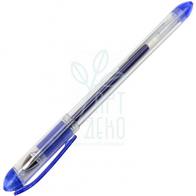Ручка гелева DG 2021, 0,5 мм, синя, Delta by Axent