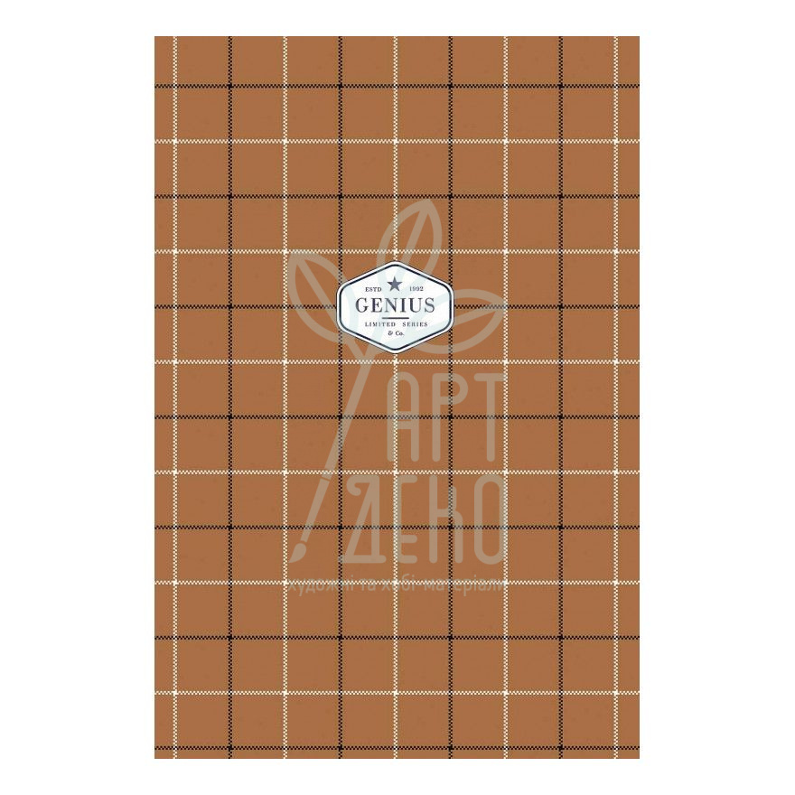 Зошит для записів, B5 (16,4х24,4 см), клітинка, кремовий блок, 80 л., Школярик