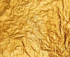 Поталь вільна "Золото" №2, 16х16 см, Nazionale