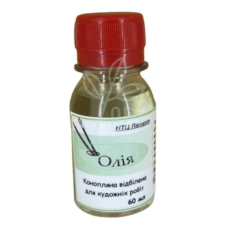 Олія конопляна відбілена, 60 мл, НТЦ Лазурит