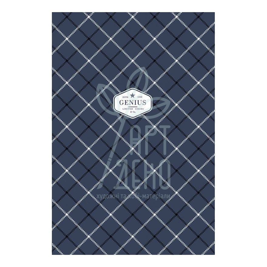 Зошит для записів, B5 (16,4х24,4 см), клітинка, кремовий блок, 80 л., Школярик