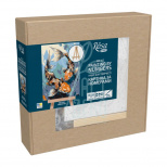 Набір для розпису за номерами "Рибки кої", 15х20 см, з мольбертом, ROSA Start