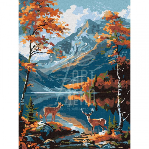 Набір для розпису за номерами "Магія природи", 30х40 см, Ідейка