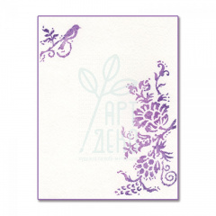 Пластина для тиснення Ink-its Rustic Elegant Flowers, Sizzix