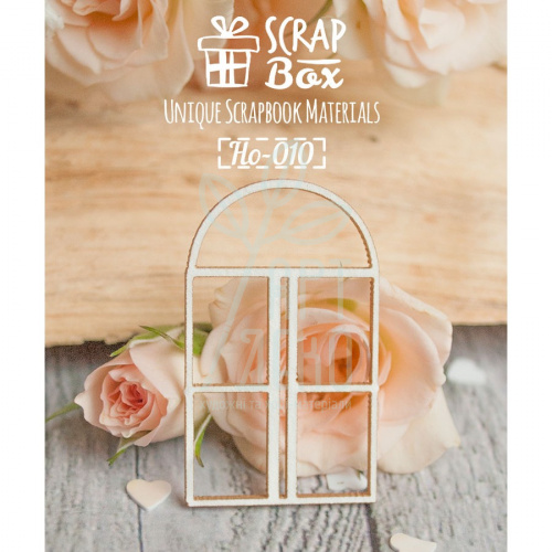 Чипборд "Вікно маленьке", Скрапбокс