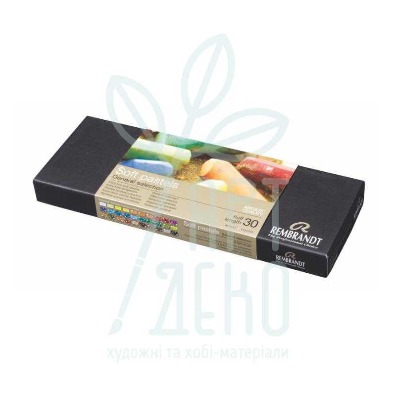 Набір пастелі сухої Rembrandt Basic, м'яка, 1/2 пастелі, 30 шт, Royal Talens