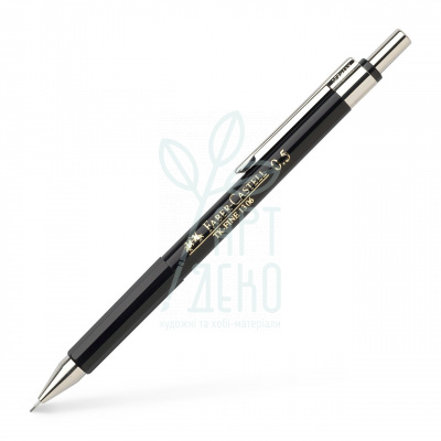 Олівець механічний TK-Fine 1306, для письма, чорний, 0,5 мм, Faber-Castell