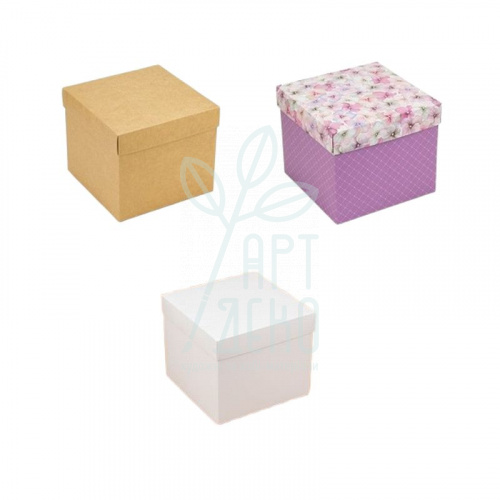 Коробка подарункова, 15х15х13 см, Україна