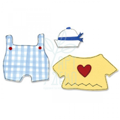 Набір ножів для скрапбукінгу Originals Die-Animal Dress Ups Sailor Outfit, Sizzix Набір ножів для скрапбукінгу Originals Die-Animal Dress Ups Sailor Outfit, Sizzix