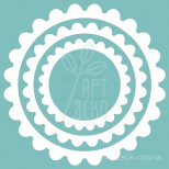 Набір чипбордів "Рамки 10", 3 шт., Вензелик