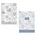 Коледж-блок Student, спiраль, А4+ (21,5х30,5 см), картон, лінійка, 70 г/м2, 80 л., Школярик