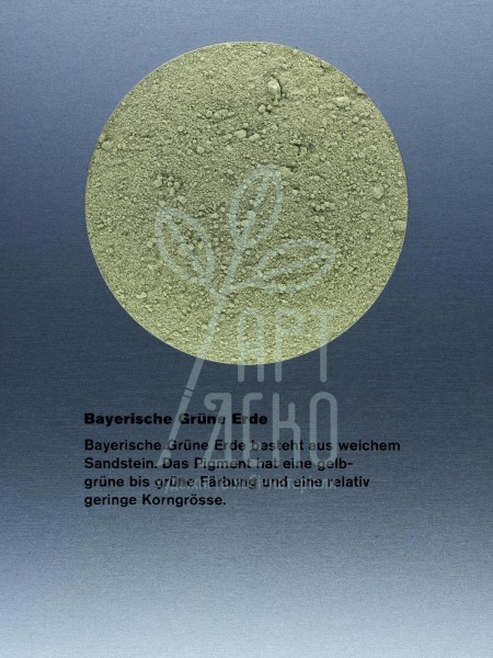 11100 Пігмент, Баварський глауконіт, 0 - 120 µ, 25 г, Kremer