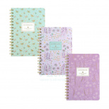 Блокнот Turnowsky Morning Dew, спіраль, А5 (14,8х21 см), клітинка, 80 л., Axent