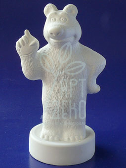 Статуетка Ведмідь з мультика "Маруся і ведмідь", 8х4,5х3 см, Україна