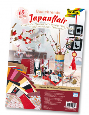 Набір паперу дизайнерського Folia Creativity Set "Japanese flair", Німеччина