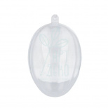 Пластикова форма "Яйце", прозоре, 2 частини, 6 см, Україна