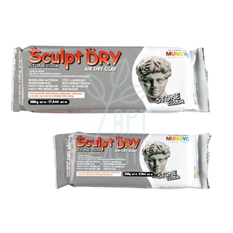 Маса самозастигаюча Sculpt Dry, сіра, MUNGYO