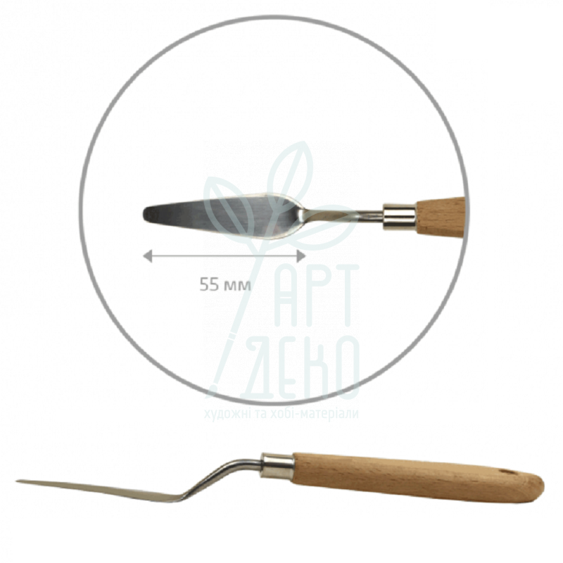 Мастихін ROSA START 11904, капля, довжина 5,5 см