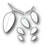 Набір ножів для скрапбукінгу Citrus Leaves craft dies, Memory Box