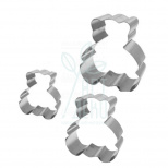 Набір катерів металевих "Ведмедики", 3 шт, Китай