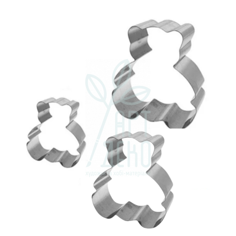 Набір катерів металевих "Ведмедики", 3 шт, Китай