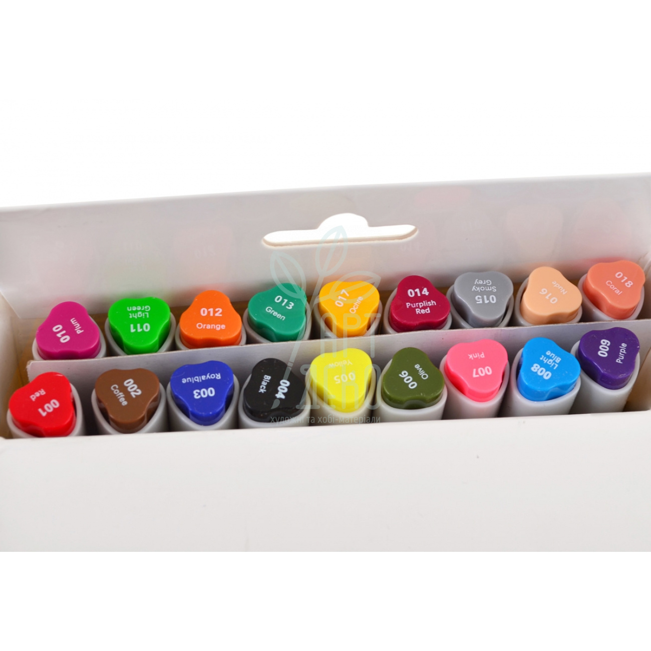 Набір маркерів двосторонніх Sketch, 18 шт., Santi