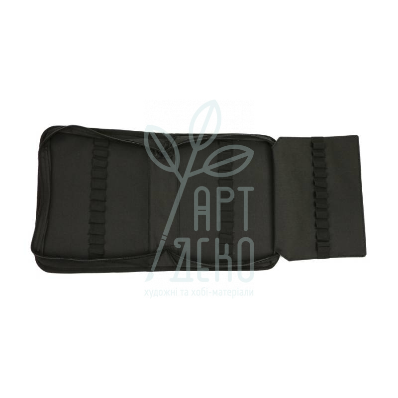 Пенал для маркерів тканинний Graph'it, чорний, 36 шт, Оz International